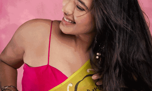 Ketika Sharma Slays in Bright Yellow Saree