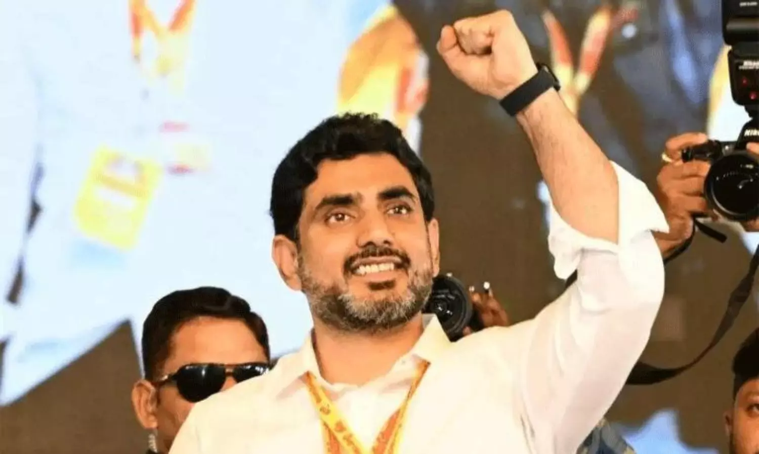 Nara Lokesh Shines as Future Leader at TDP Mahanadu