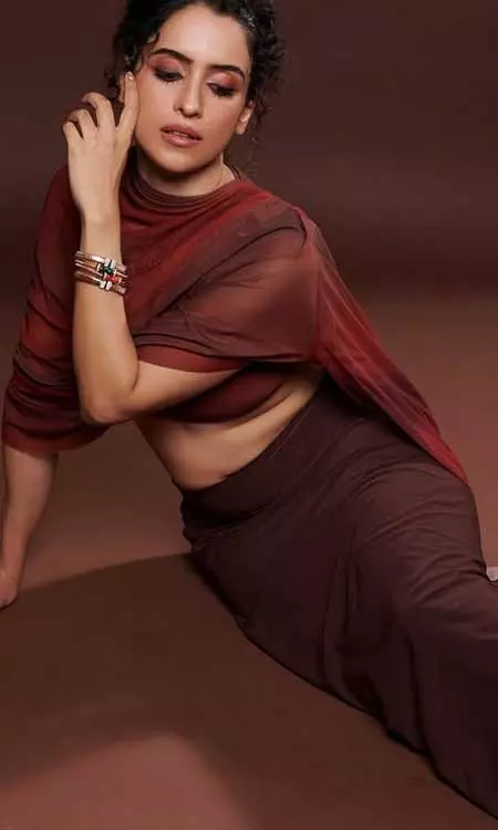 Sanya Malhotra’s Striking Look for a New Shoot Leaves Fans Impressed