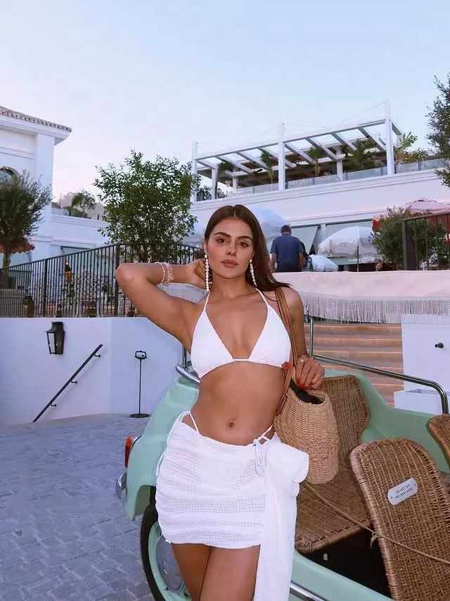 Priyanka Chahar Choudhary Stuns in Ethereal White Elegance