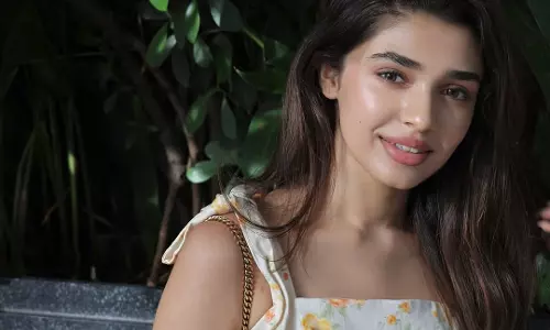 Krithi Shetty Shares a Cheerful Glimpse from Her Day