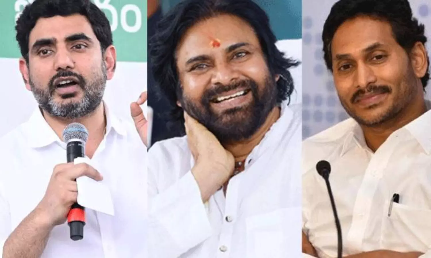 లోకేష్ నలభై...పవన్ పాతిక...జగన్ ముప్పై !