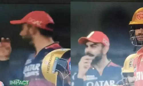 కోహ్లీ ఇదేం పని.. స్లెడ్జింగ్ పై నెటిజన్లు ఫైర్