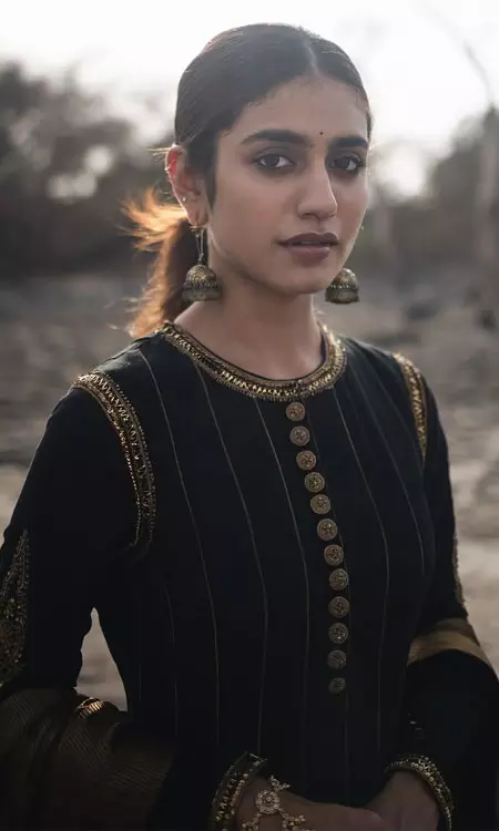 Priya Prakash Varrier Killing Looks in Black