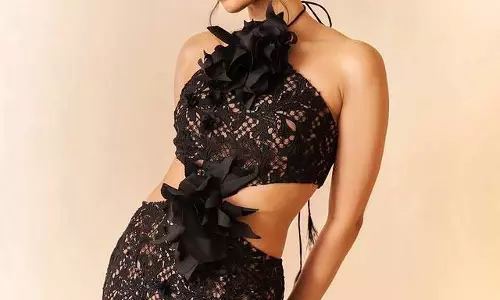 Manushi Chhillar Rocks All-Black Look