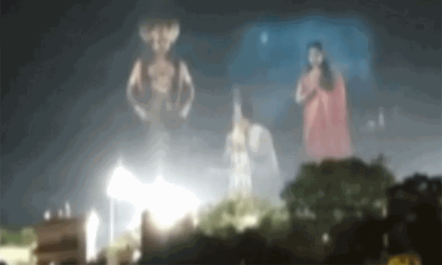 Muradabad India’s First 3D Holographic Projector Trial Success