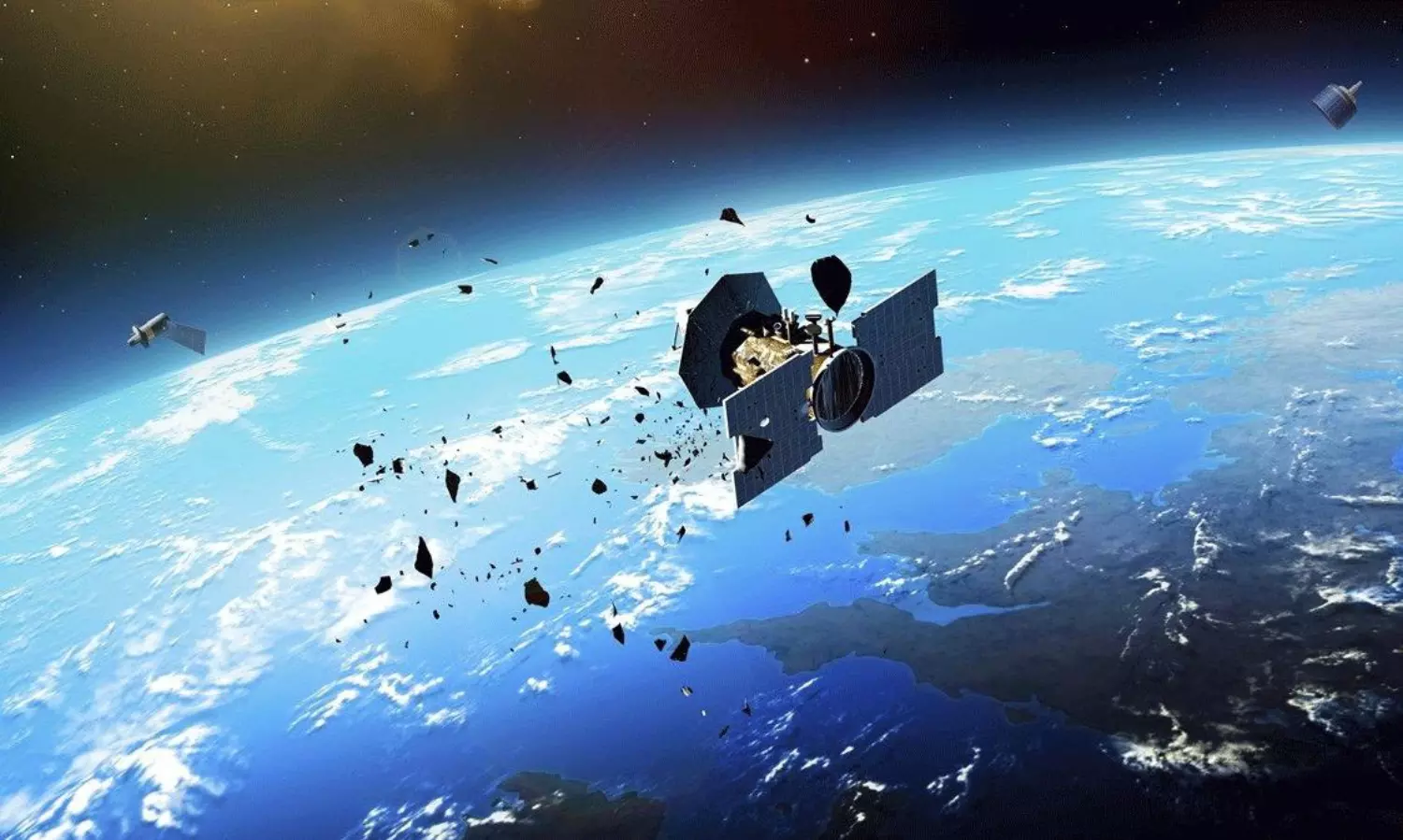 భూకంపం వేళ అంతరిక్షంలో శాటిలైట్లకు ఏమవుతోంది? భూకంపం వేళ అంతరిక్షంలో శాటిలైట్లకు ఏమవుతోంది?