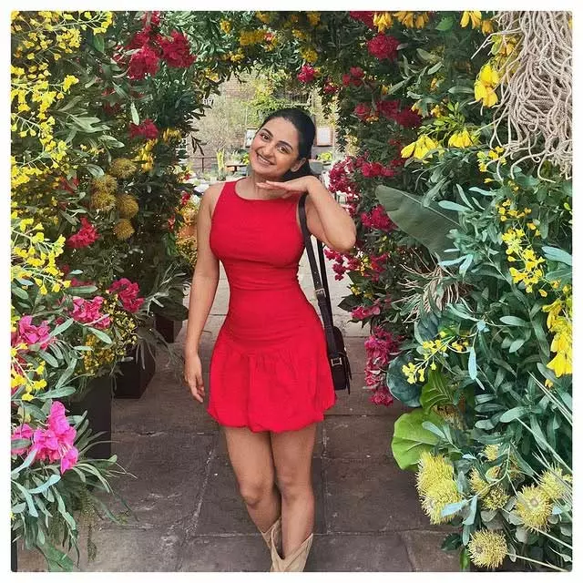 Esther Anil Shares a Bright Summer Moment From London