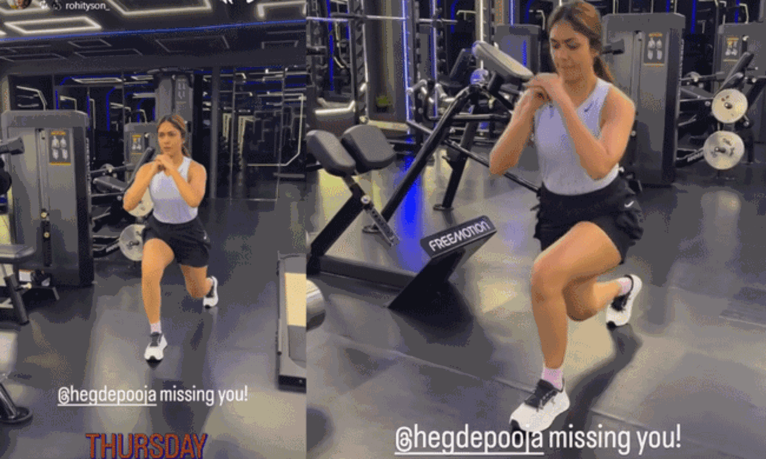 Mrunal Thakurs Workout Video Goes Viral, Tags Pooja Hegde with Love