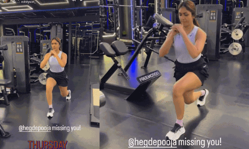 Mrunal Thakurs Workout Video Goes Viral, Tags Pooja Hegde with Love