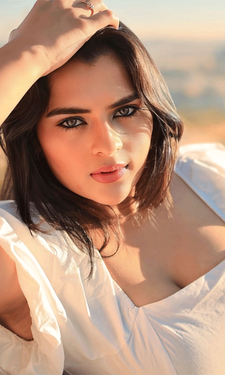 Kavya Kalyanram Glows in Golden Hour Grace