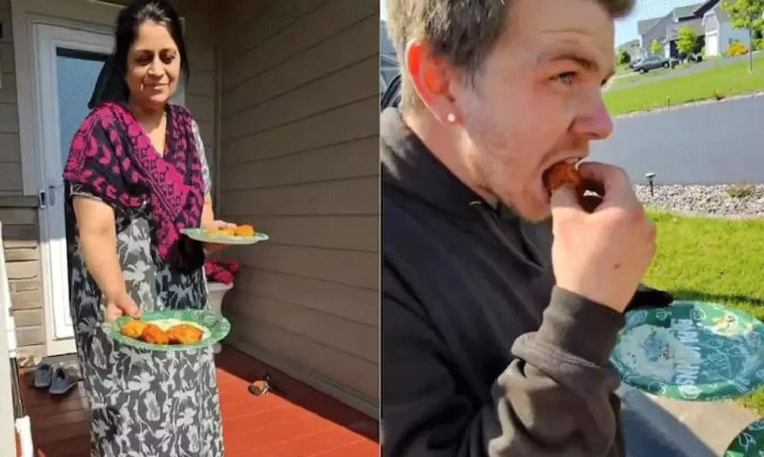 గారెల వాసనకు పడిపోయారు.. ఇండియన్ అతిథి మర్యాదకు నెటిజన్ల ప్రశంసలు! గారెల వాసనకు పడిపోయారు.. ఇండియన్ అతిథి మర్యాదకు నెటిజన్ల ప్రశంసలు!