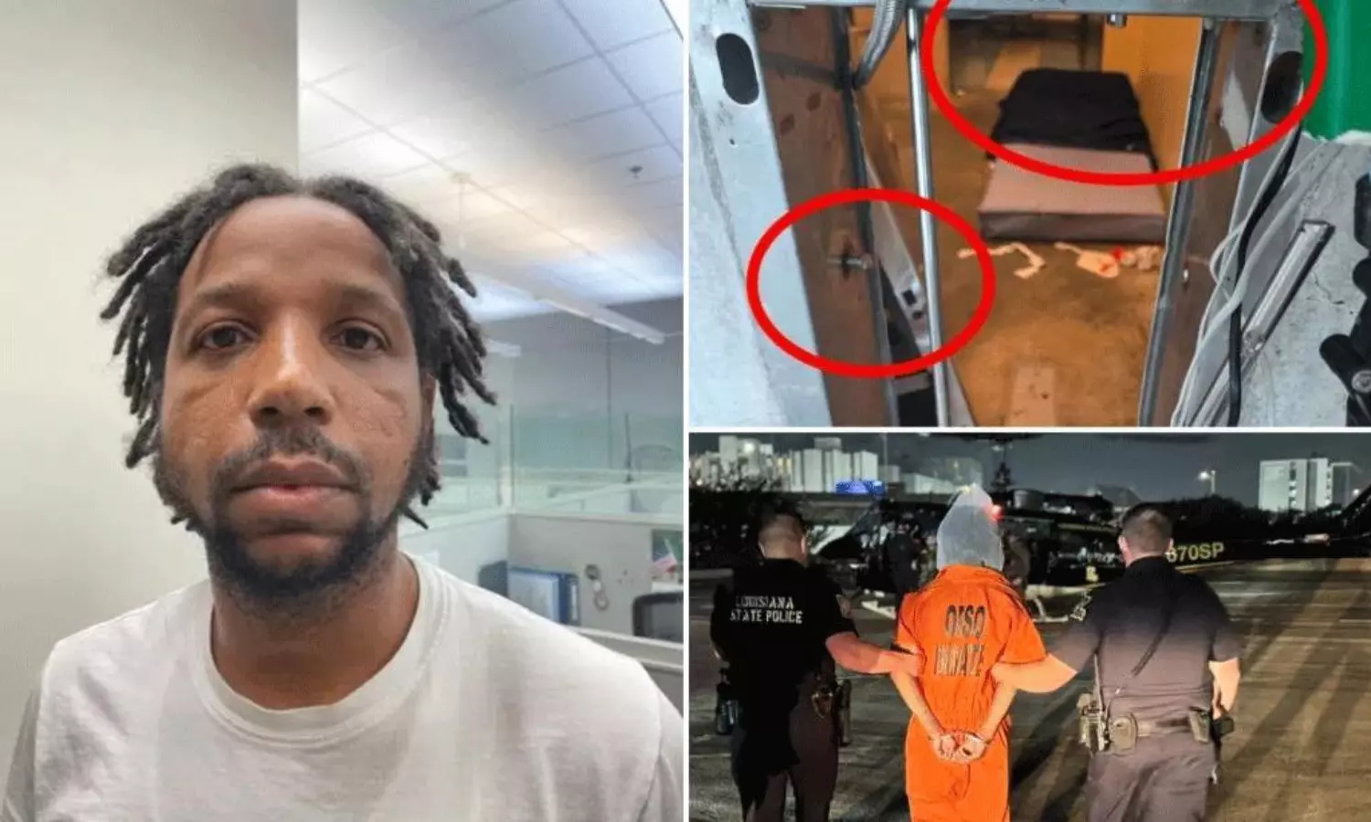 జైలు బాత్రూమ్ రంధ్రం ద్వారా పరారైన 10మంది ఖైదీలు