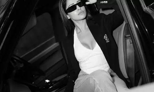 Nushrratt Bharuccha Parks the Glam, Not the Car Nushrratt Bharuccha Parks the Glam, Not the Car