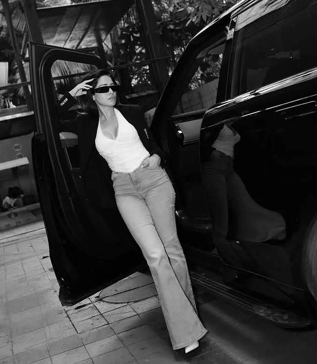 Nushrratt Bharuccha Parks the Glam, Not the Car Nushrratt Bharuccha Parks the Glam, Not the Car