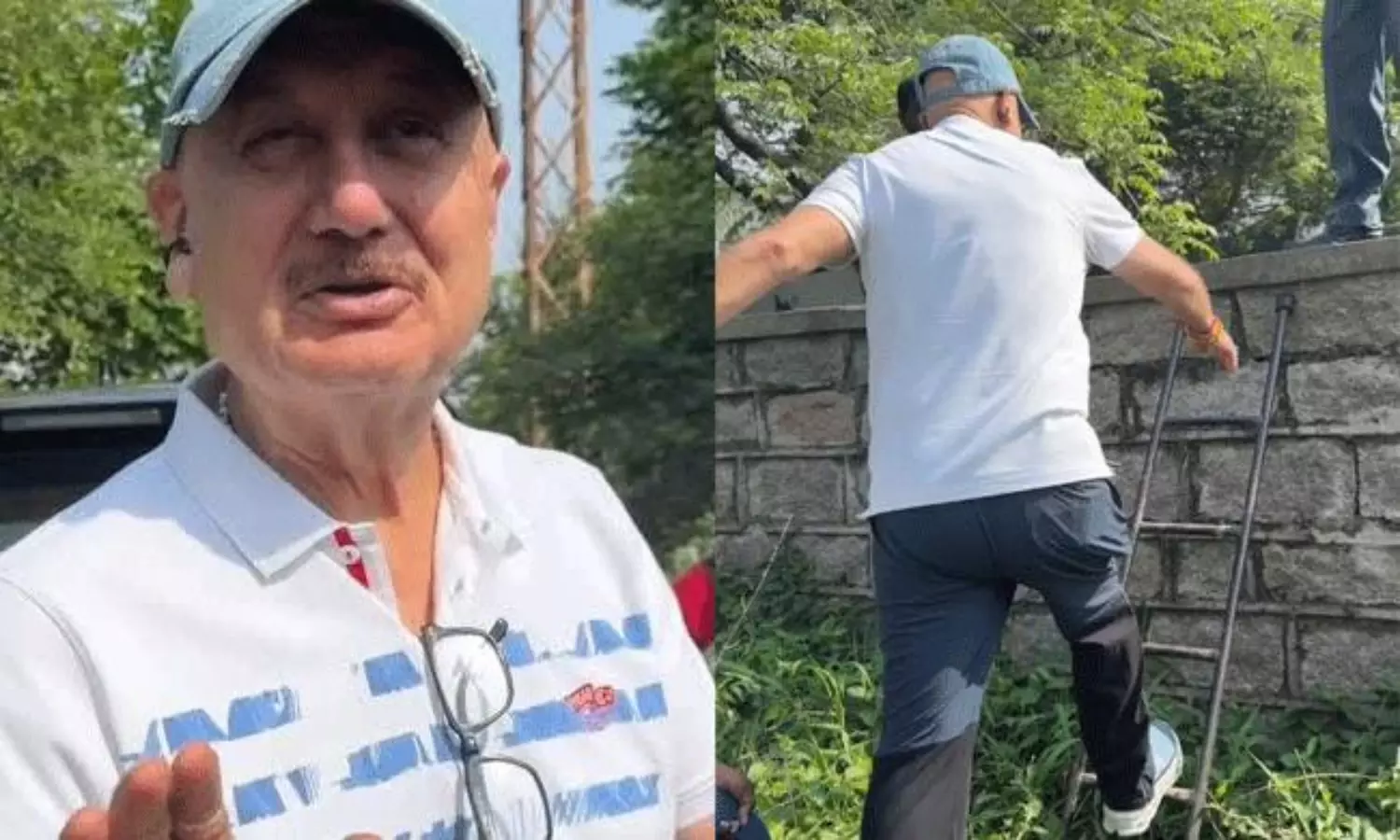 ఏడు పదుల వయసులో గోడ దూకిన బాలీవుడ్ నటుడు ఏడు పదుల వయసులో గోడ దూకిన బాలీవుడ్ నటుడు