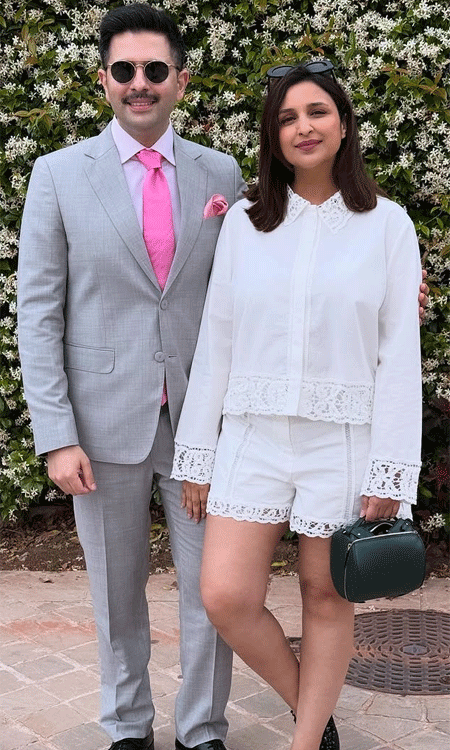 Parineeti Chopra and Raghav Chadha Enjoy Romantic Date at French Open Final in Paris
