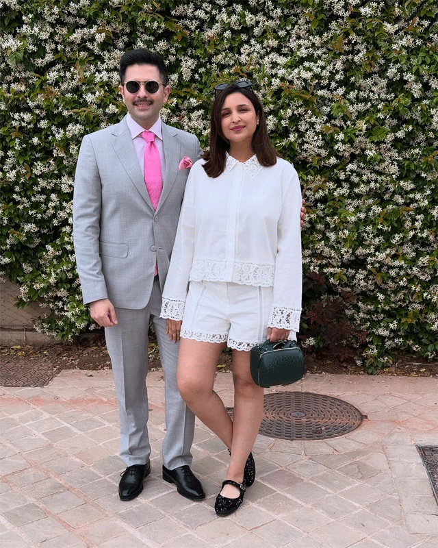 Parineeti Chopra and Raghav Chadha Enjoy Romantic Date at French Open Final in Paris