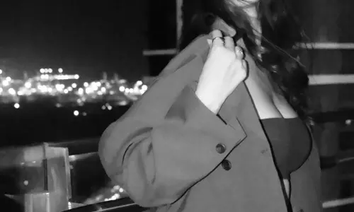 Disha Patani Drops Adorable Black-and-White Picture