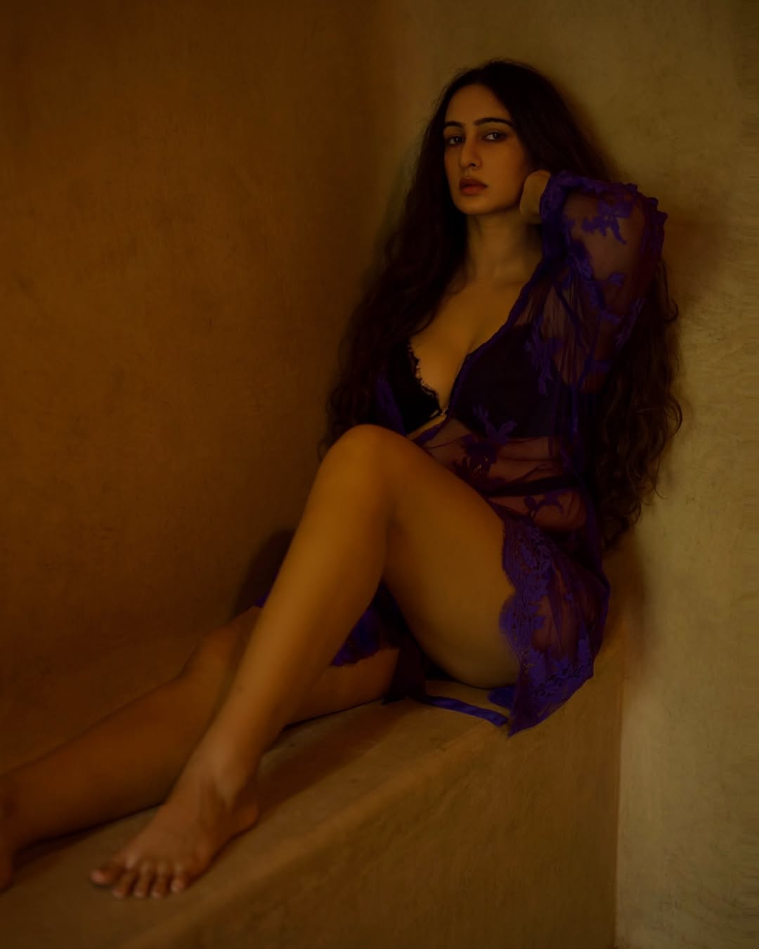 Silken Shadows: The Bold Allure of Megha Shukla