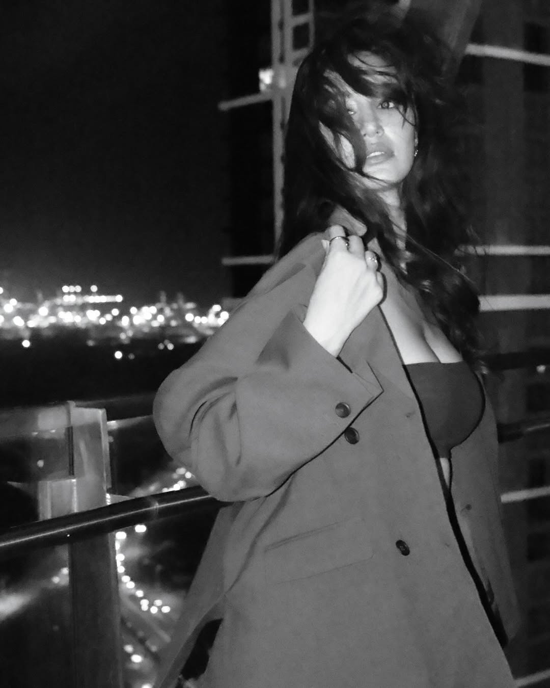 Disha Patani Drops Adorable Black-and-White Picture