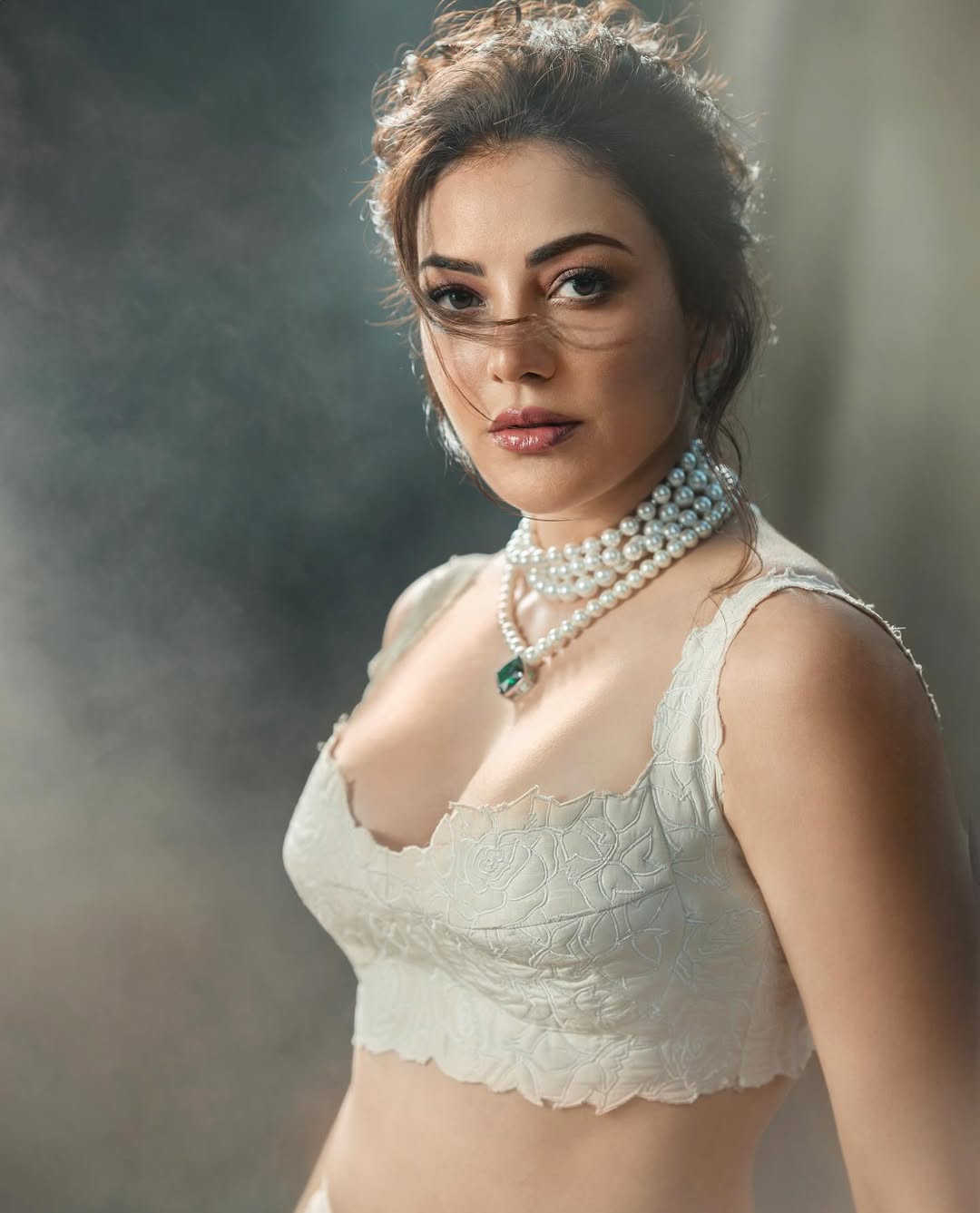 Kajal Aggarwal Looks Chandamama hite Ghagra