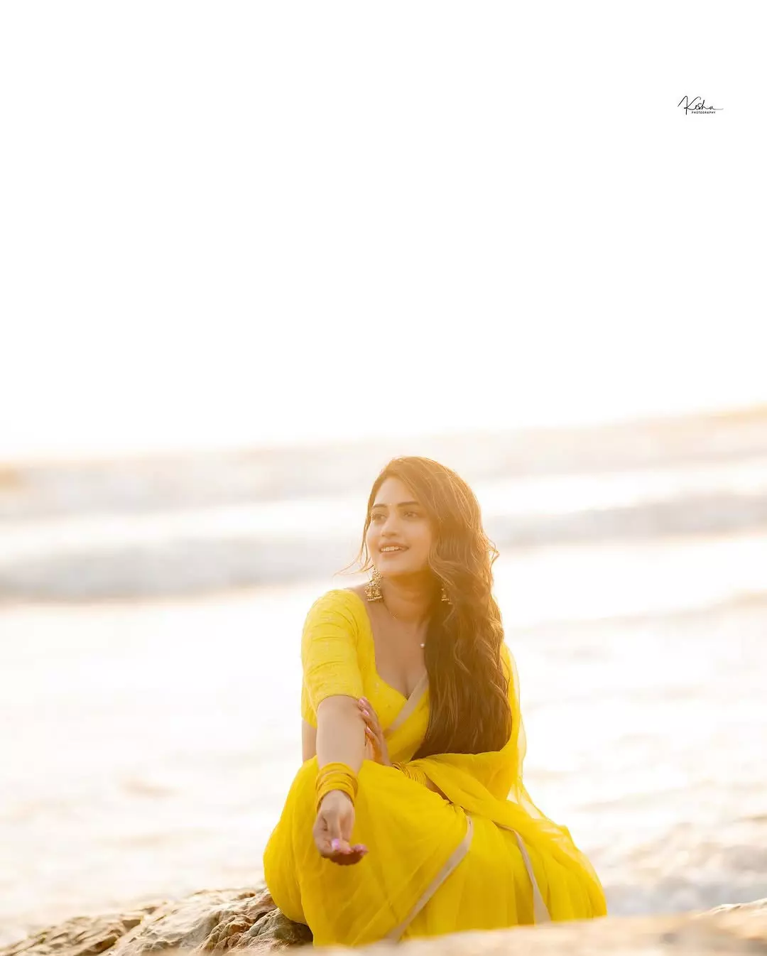 Sravanthi Chokarapu Dazzles in Sunshine Yellow