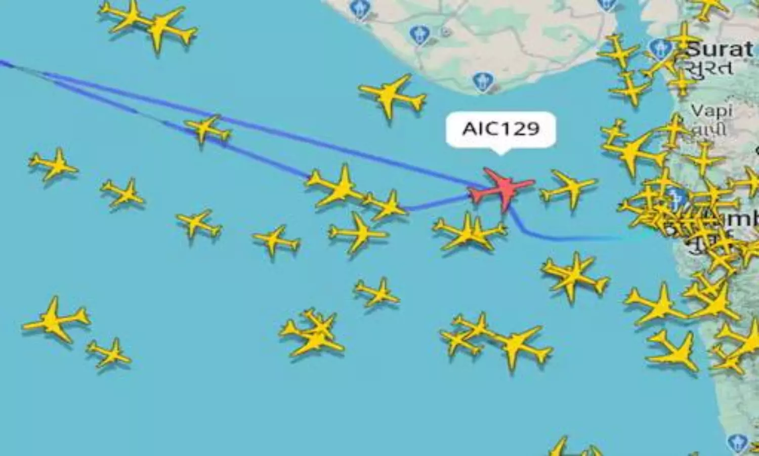 ముంబై నుంచి లండన్  వెళ్లాల్సిన విమానం వెనక్కి... ఏమైంది?