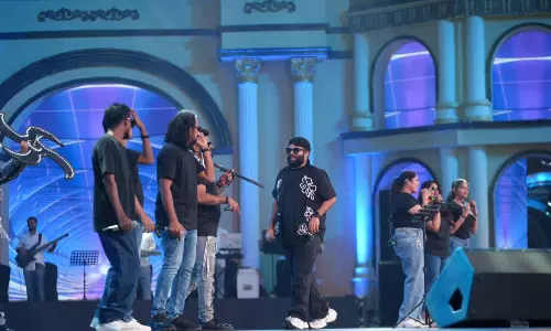 TGFA అవార్డ్స్ వేడుకలో థమన్ హంగామా..!