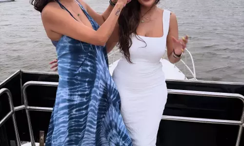 Supritha and Surekha Vani Share Happy Moment