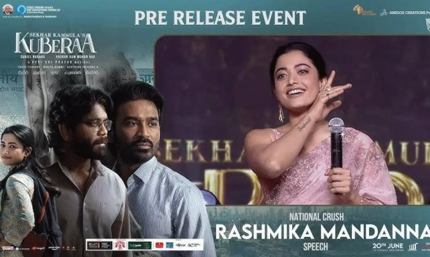 కుబేర ఈవెంట్ లో కొత్త రష్మిక..!