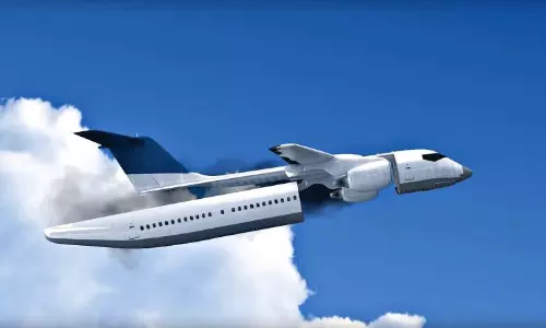 వీడియో వైరల్... ఈ టెక్నాలజీతో ప్రమాదం జరిగినా విమానంలోని వారంతా సేఫ్!