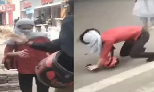 వీడియో: యువతిపై ర్యాపిడో డ్రైవర్ దాడి.. ఏమి జరిగిందంటే..?