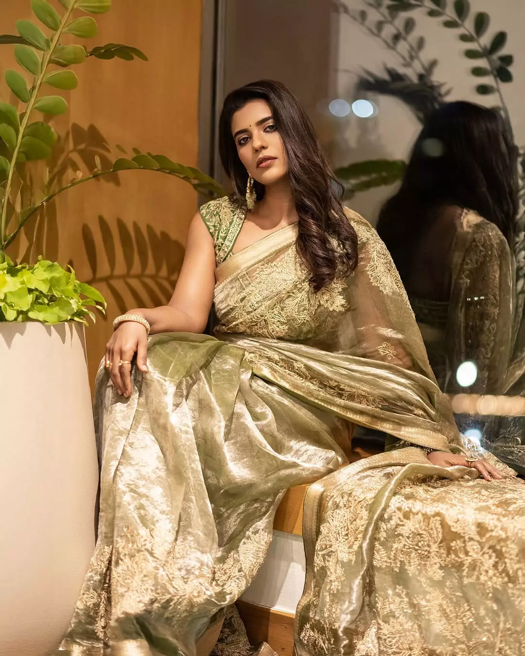 Aishwarya Rajesh Gives Style Goals in Her Latest Traditional Avatar