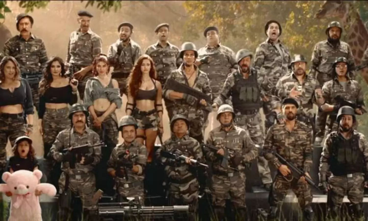 జంగిల్‌లో చిక్కుకున్న 20 మంది స్టార్లు!