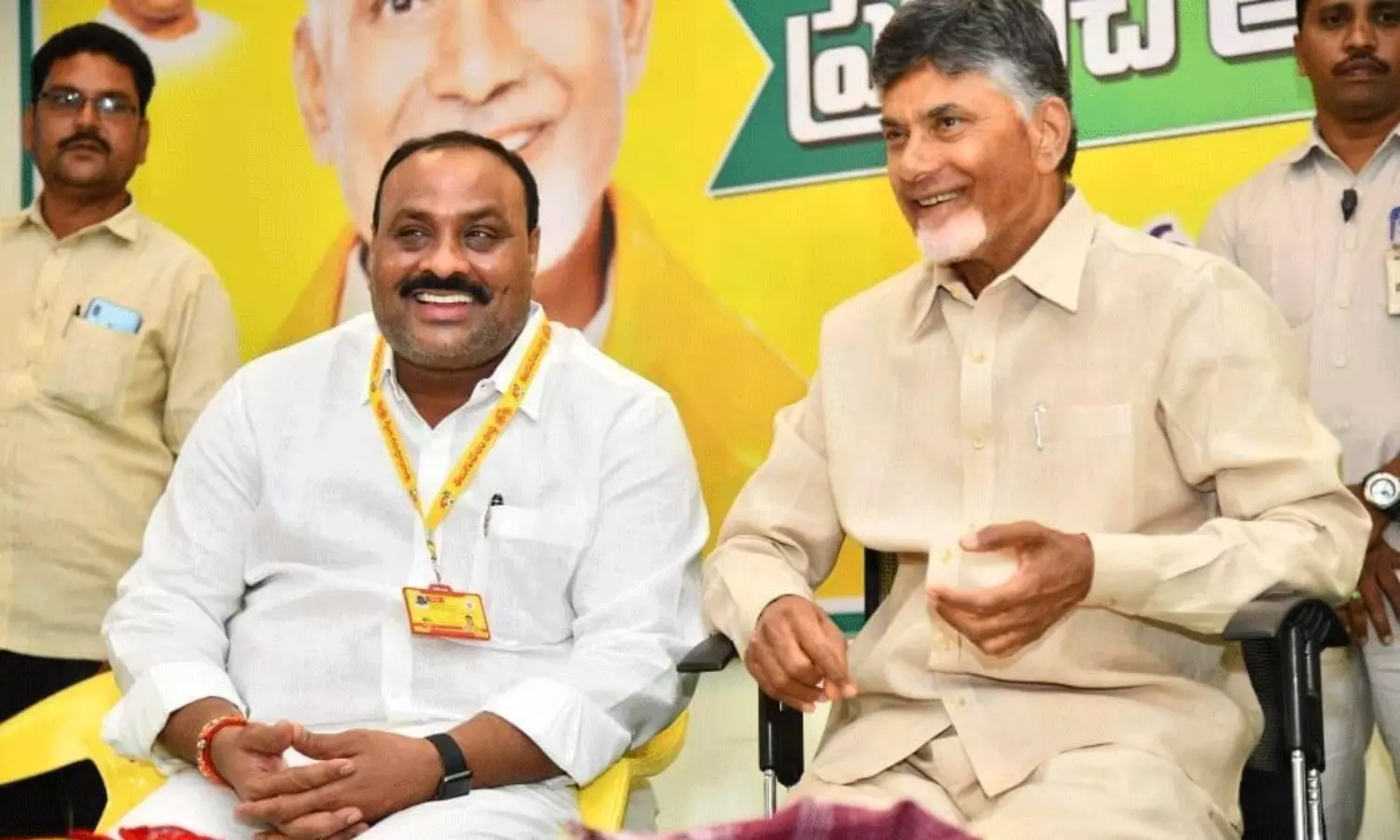 అచ్చెన్నా...యోగా డే కి రావద్దన్నా !