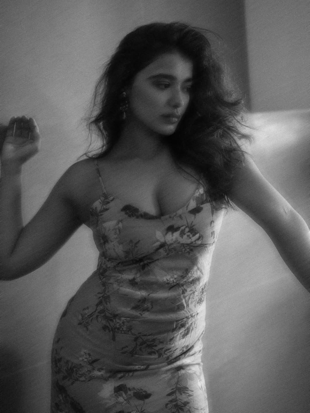 Ketika Sharmas Black and White Portrait Turns Heads on Instagram