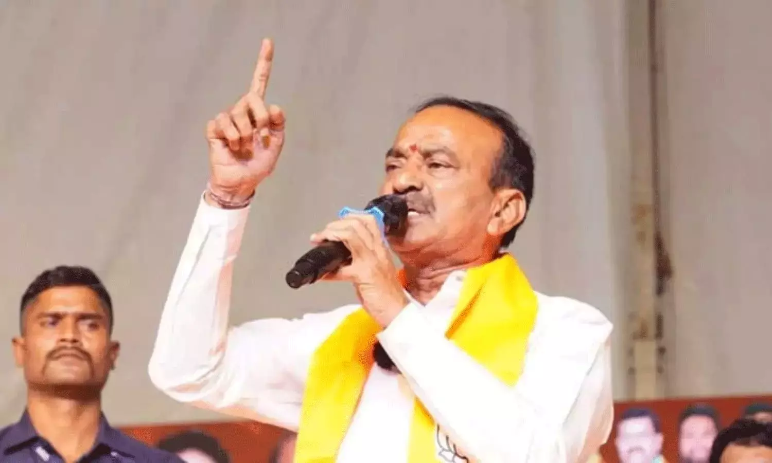 కాళేశ్వ‌రం కేసీఆర్ క‌ట్టింది కాదు :  ఈట‌ల యూట‌ర్న్‌?