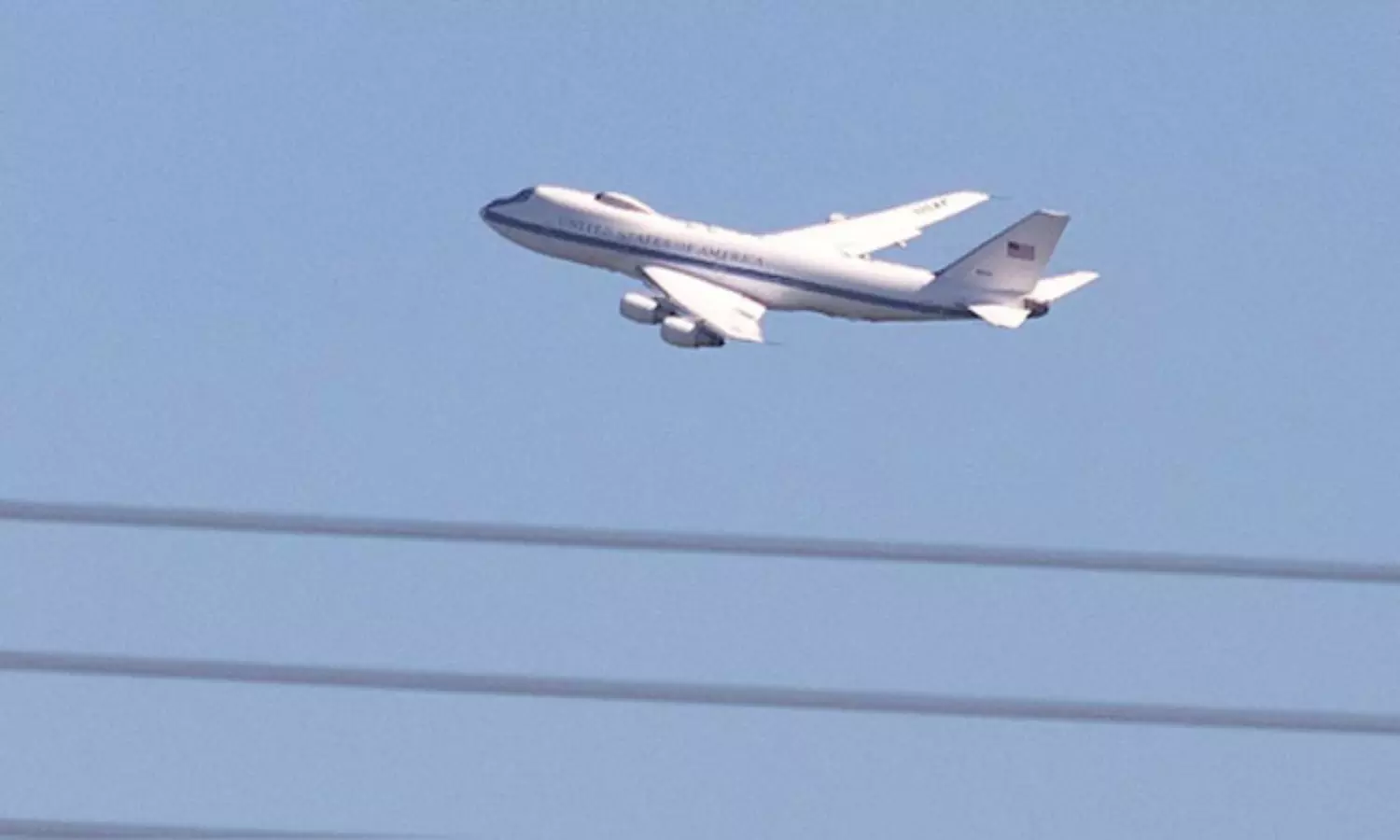 వాషింగ్టన్  కు డూమ్స్  డే  ప్లేన్...  యుద్ధంలో కొత్త మలుపుకు సిద్ధం!?