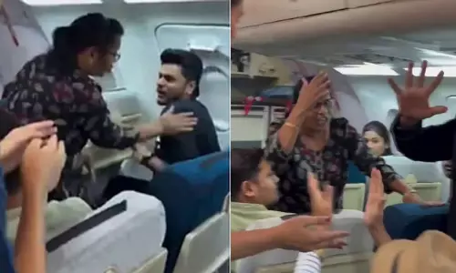 గాల్లో గొడవలు... 11ఏ సీటు కోసమంటూ ఏమిటీ వీడియోలు?