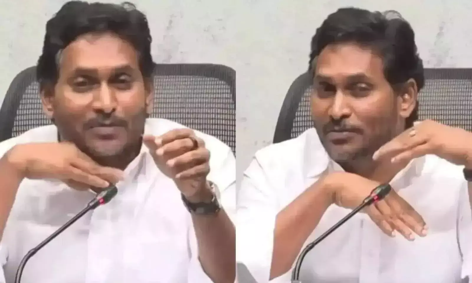 సినిమా పేరు చెప్పరు.. హీరో మాదిరి చేస్తారు.. మాటలు సింక్ కావట్లేదు జగనన్నా?