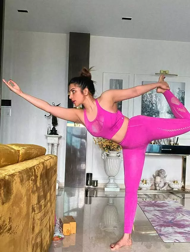 Shama Sikander Embraces Wellness on International Yoga Day with Grace and Strength