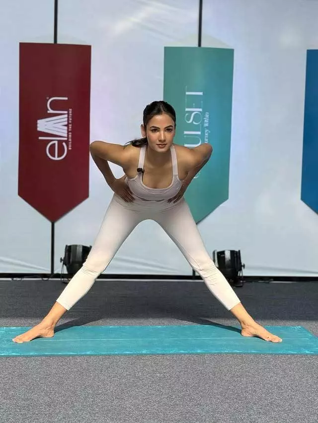 Sonal Chauhan Celebrates International Yoga Day with Grace