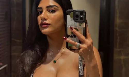 Bandaru Supritha Turns Up the Glam in Bold Mirror