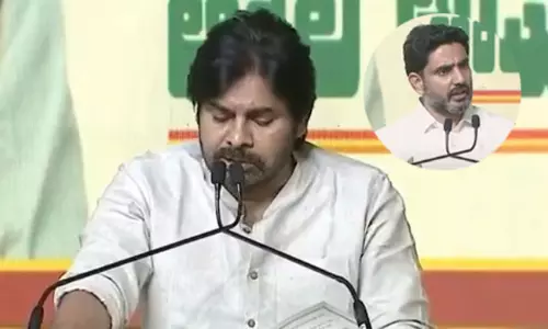 పవన్ స్పీచ్ లోనూ లోకేషే...ఏం జరుగుతోంది అసలు ? పవన్ స్పీచ్ లోనూ లోకేషే...ఏం జరుగుతోంది అసలు ?