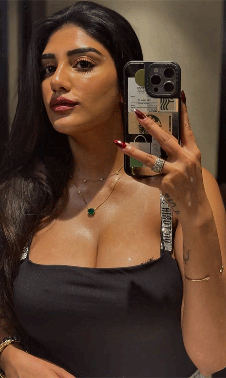 Bandaru Supritha Turns Up the Glam in Bold Mirror