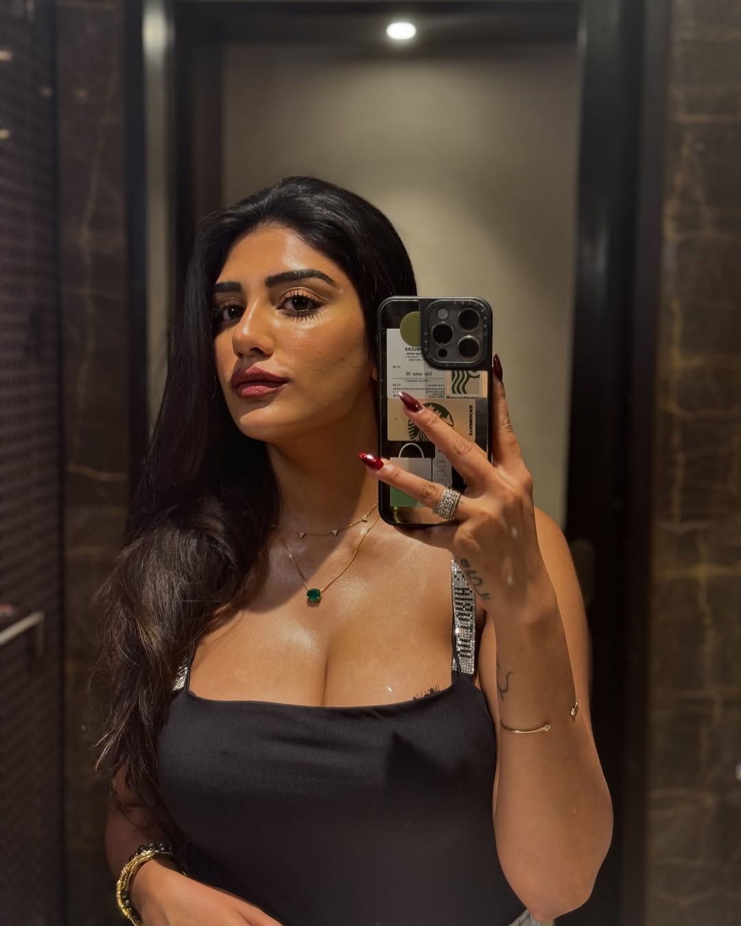 Bandaru Supritha Turns Up the Glam in Bold Mirror