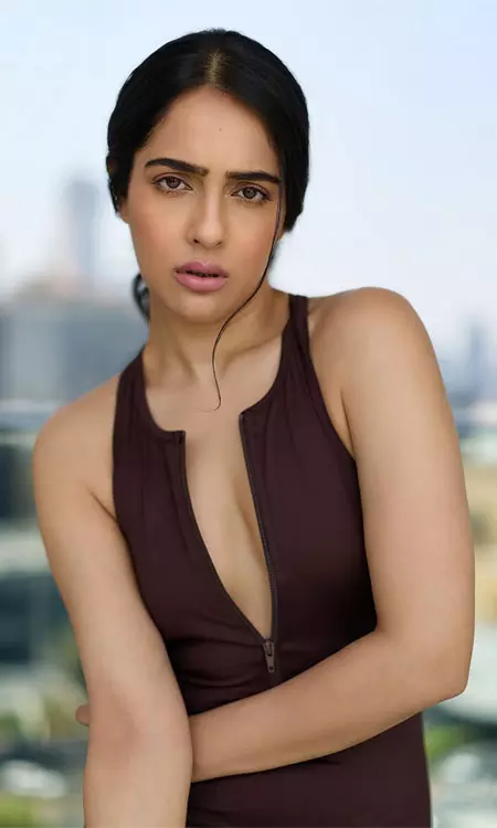 Malvi Malhotra Shares Striking New Look in Maroon Jumpsuit