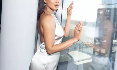 Priyanka Chopra Shares Heads of State Update with Classy Premiere Click