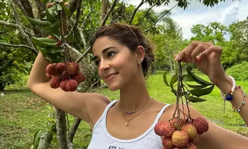 Ananya Panday Shares Relaxed Farm Photo from Miami